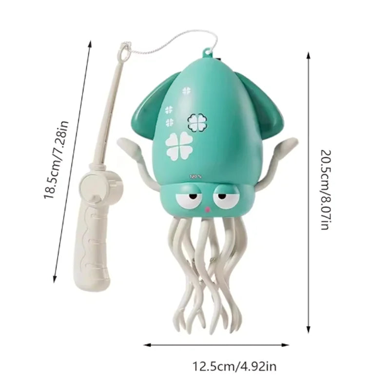 Magical Dancing Octopus Toy Octopus for Children Electric Puzzle for Boys and Girls Baby Learning To Walk Creatively Practical Peaceful Pleasures Health and Wellness green