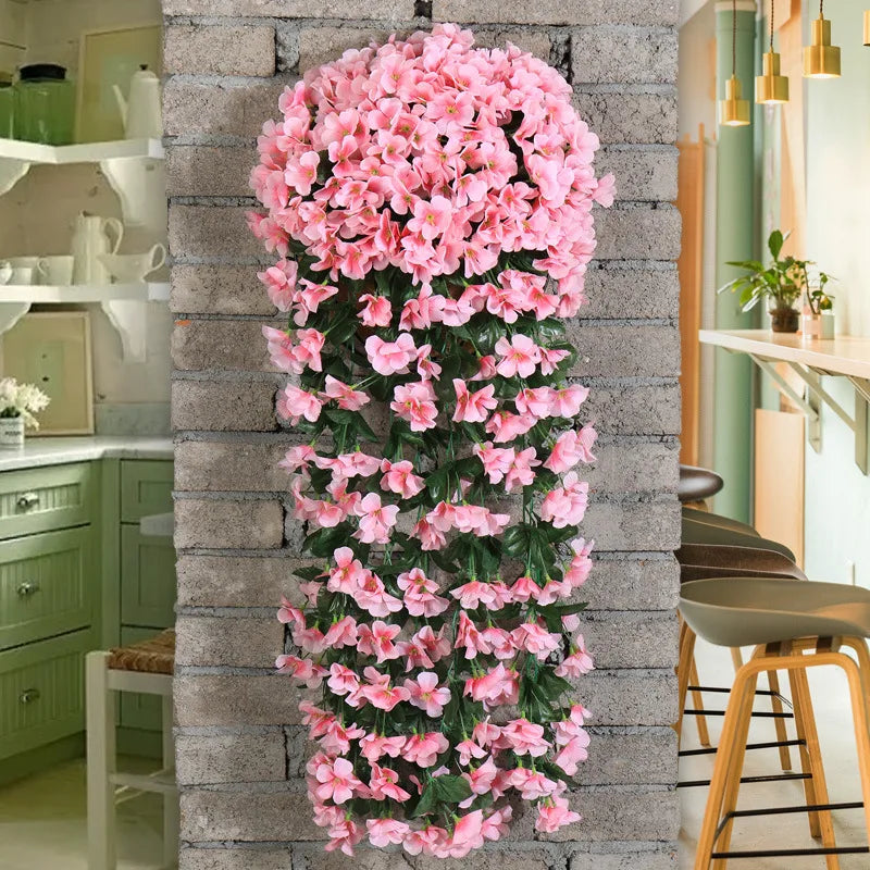 Artificial Silk Begonia Vine Garland for Wedding & Home Decor