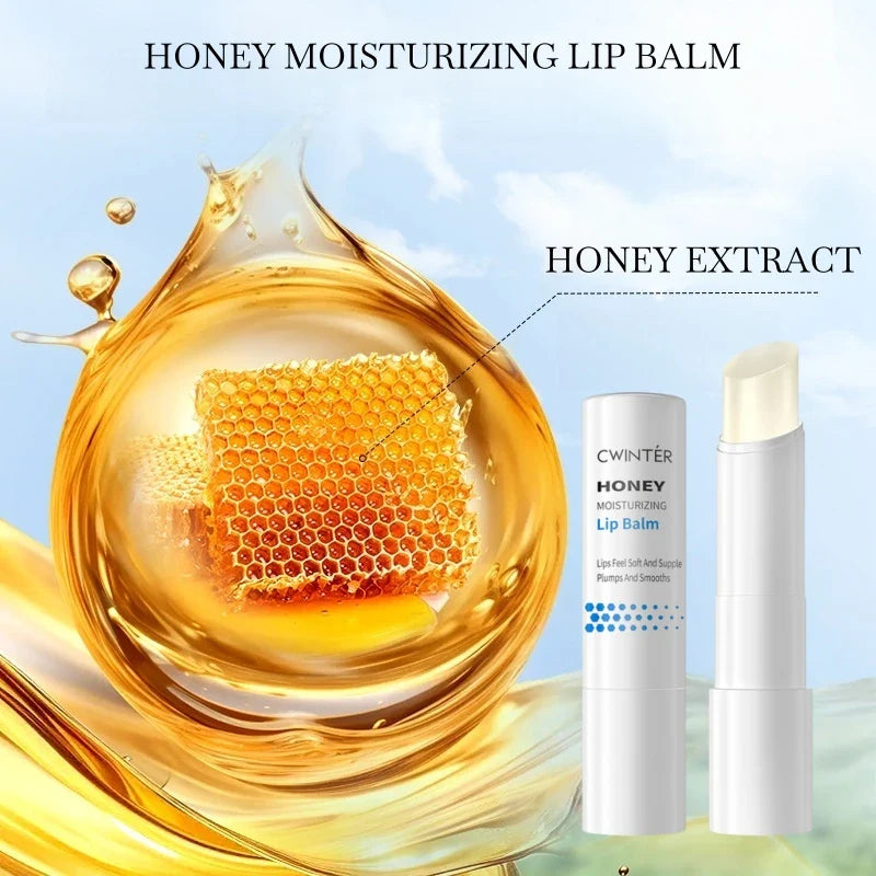 Honey Lip Balm 2-Pack – All-Day Hydration & Natural Finish