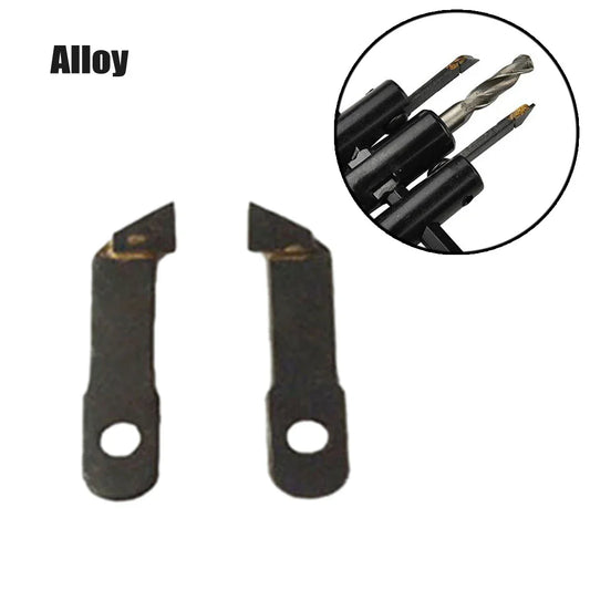 2-Pack Adjustable Circle Hole Cutting Blades – Wood & Plastic Circle Hole Cutting Blades Oasis Select