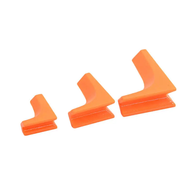 1-Set Drill Guide V-Shape Drill Bit Locator Right Angle Drilling Jig for Woodworking Wall Drilling Auxiliary Positioning Tool Peaceful Pleasures Health and Wellness 1set orange