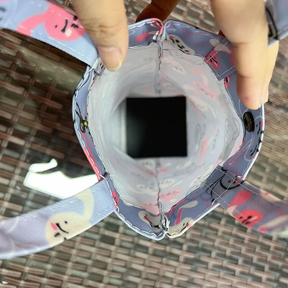 Cute Insulated Water Bottle Carrier Pouch | Cup Sleeve Bag