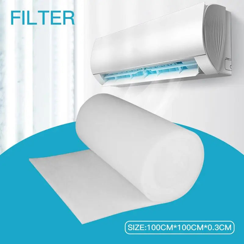 Air Conditioner Filter Air Conditioner Activated Carbon Purifier Fabric Roll Pre-Filters Adsorption Fabric Cut-to Fit Peaceful Pleasures Health and Wellness