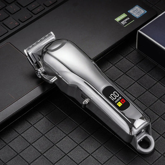 Professional Cordless Electric Pet Clipper Low Noise Dog Hair Trimmer Grooming Shaver Cutter Machine for Dogs Cats Peaceful Pleasures Health and Wellness