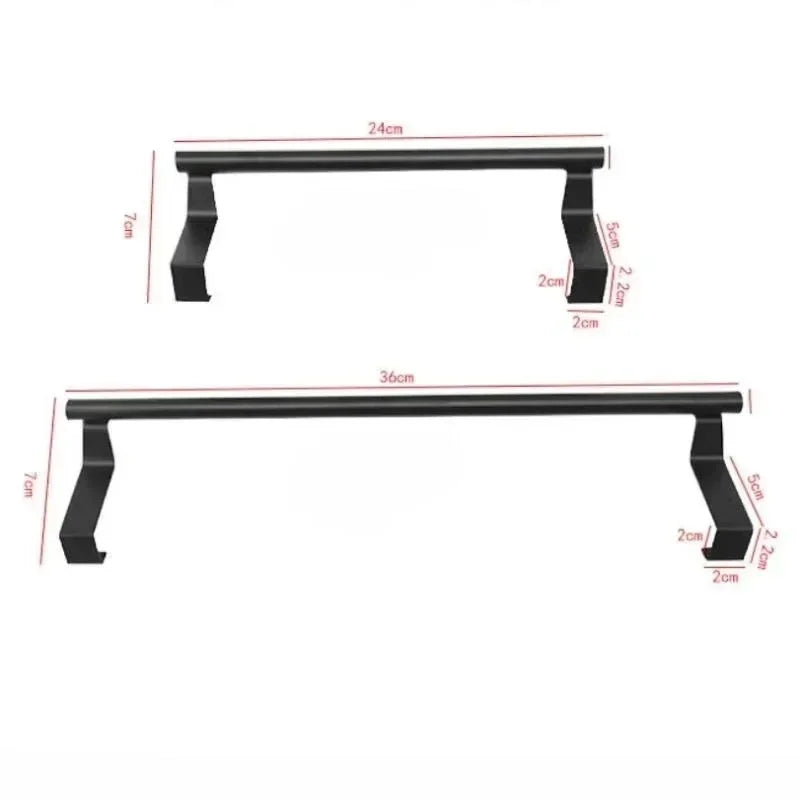Over Door Stainless Steel Towel Rack – Bathroom & Kitchen Over Door Towel Rack Peaceful Pleasures Health and Wellness