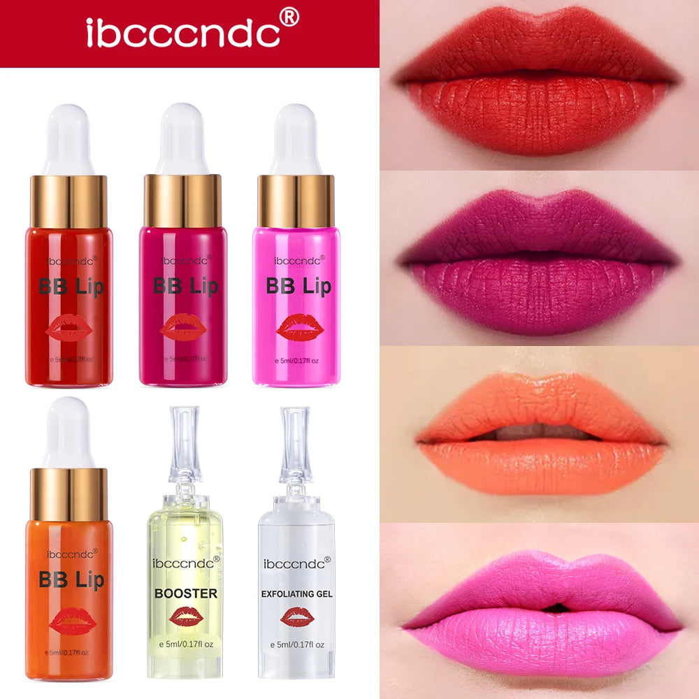 BB Lips Serum Starter Kit Lip Coloring Moisturizing Treatment Makeup Set New High Quality Semi Permanent Makeup Peaceful Pleasures Health and Wellness