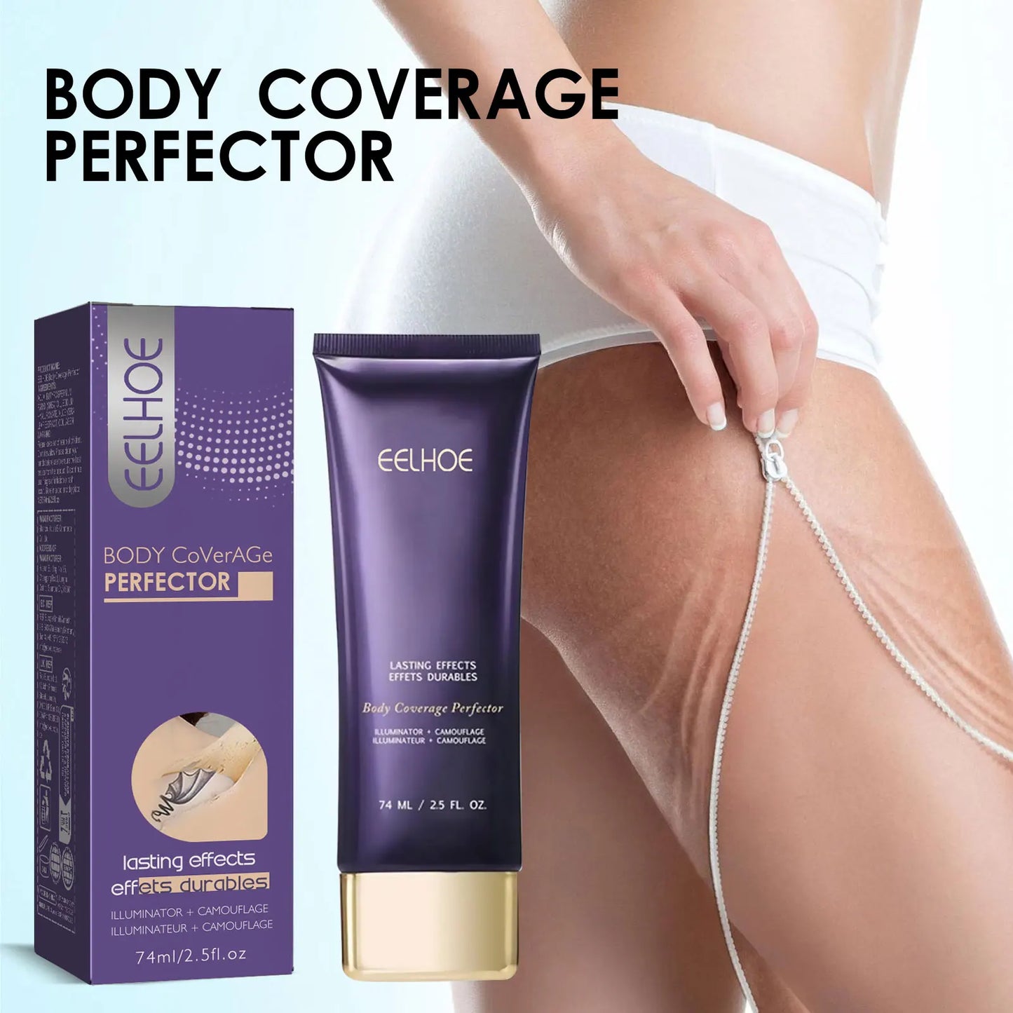 EELHOE Body Concealer Cream – Tattoo, Scar & Birthmark Cover