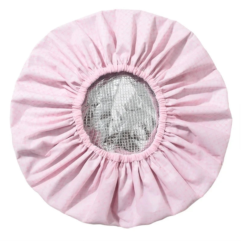 Self-Heating Steam Hair Mask Cap | Deep Conditioning Tin Foil