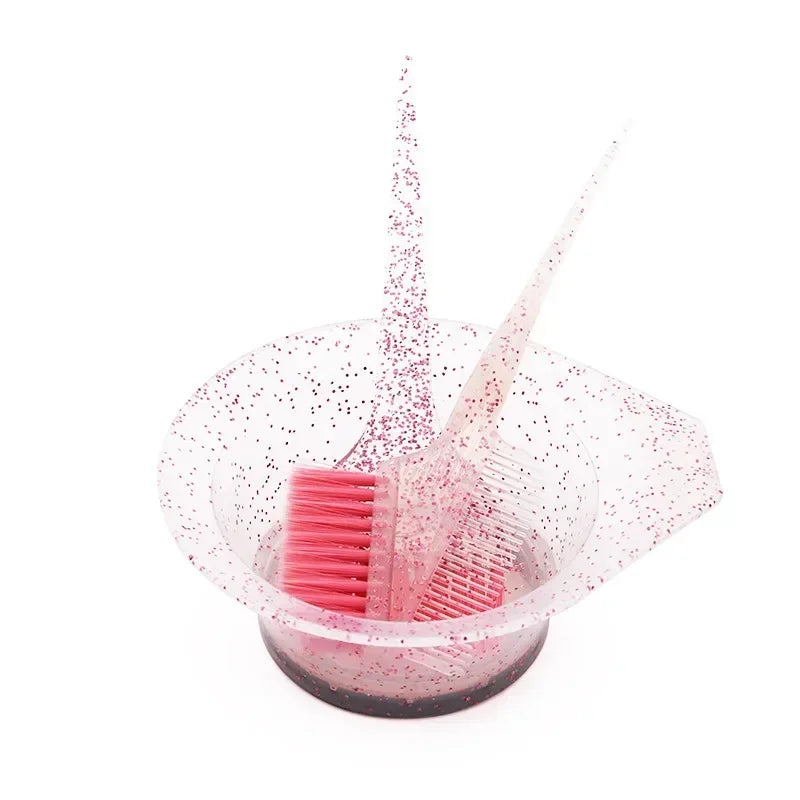 Hair Dye Mixing Bowl with Applicator & Ear Caps Set