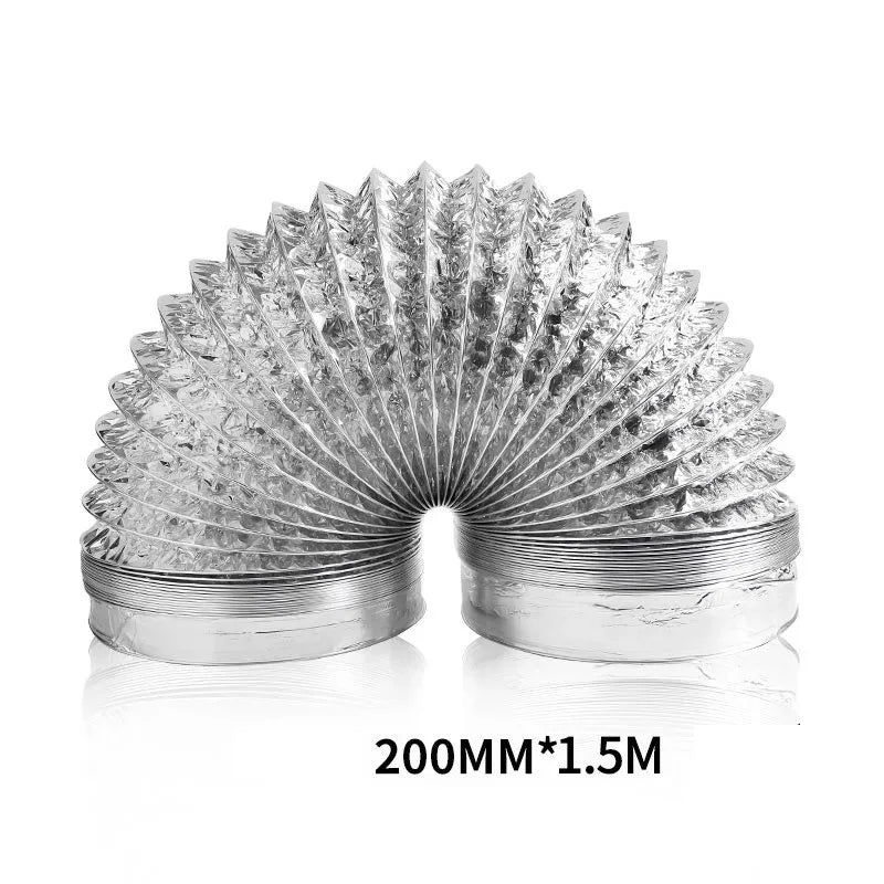 Flexible Aluminum Foil Ventilation Duct Hose | 80–200mm