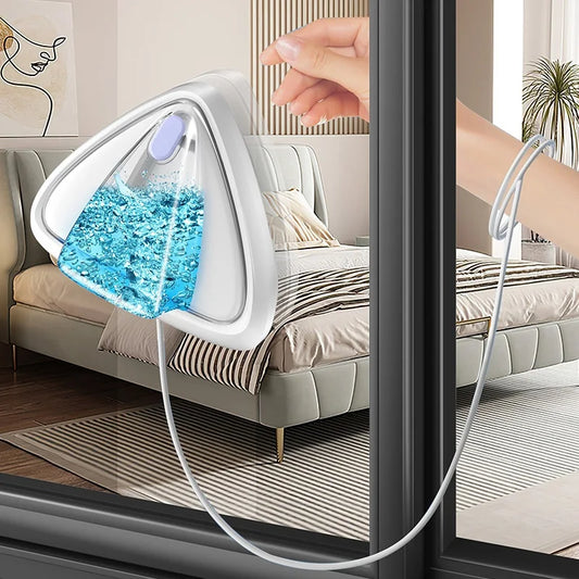 1pc Double-sided Water Storage Glass Wipers Housekeeping Double-layer Glass Wipers Household High-rise Magnetic Glass Wipers Peaceful Pleasures Health and Wellness