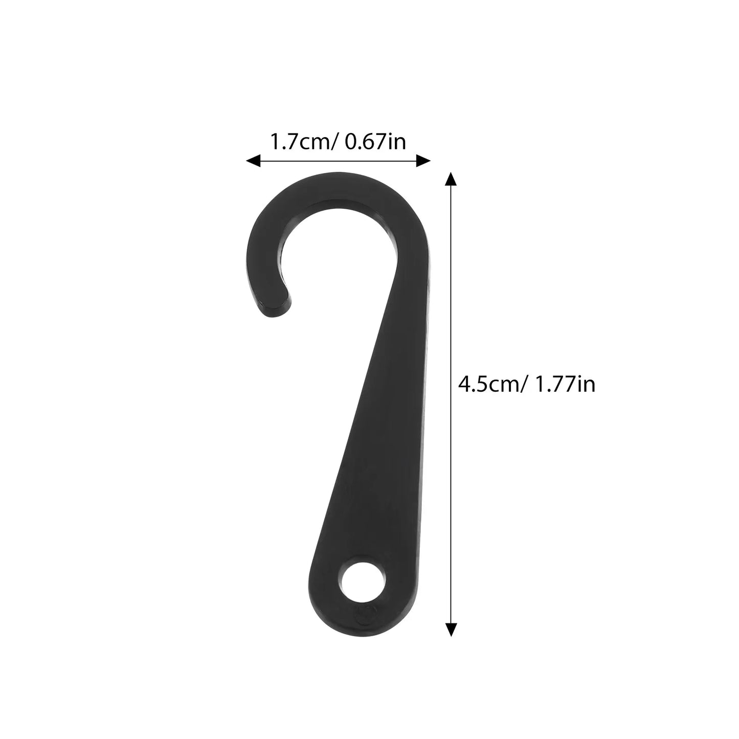 500Pcs Sock Display Hooks Plastic Black J Hooks Retail Hanging Solutions for Socks Hats Small Accessories Merchandising Tools Peaceful Pleasures Health and Wellness