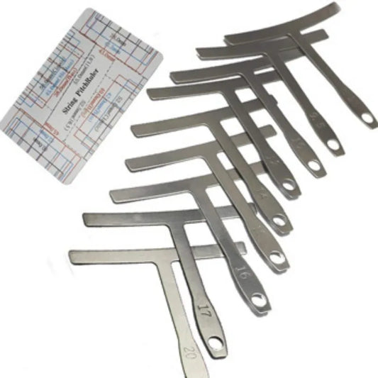 Wholesale Guitar Measuring Ruler T-shaped Arc String Distance Leveling Peaceful Pleasures Health and Wellness