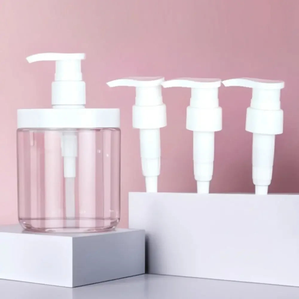 Large caliber Laundry detergent packaging press bottle 500/1000ml Refillable square clear foam pump Shower Soap bottle container Peaceful Pleasures Health and Wellness