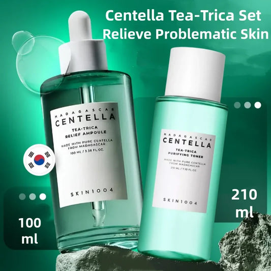 SKIN1004 Centella Tea-Trica Oil Control Toner & Acne Serum Peaceful Pleasures Health and Wellness