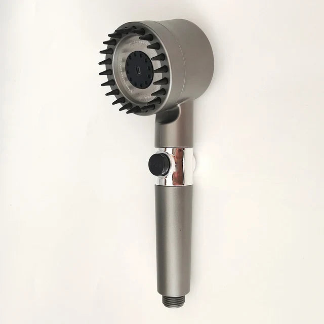 3-Mode High Pressure Handheld Shower Head with Built-In Filter