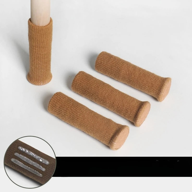 4-Pack Furniture Leg Socks | Non-Slip Floor Protectors