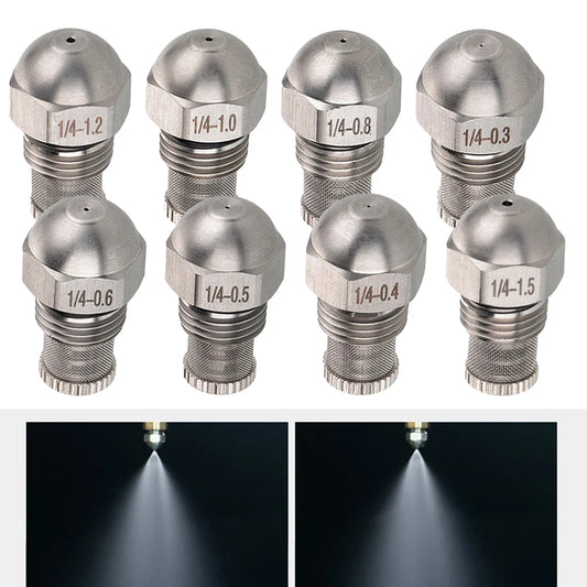 1 4BSPT Mist Nozzle 0 3- Orifice Diameter Humidification Cooling Fog Peaceful Pleasures Health and Wellness