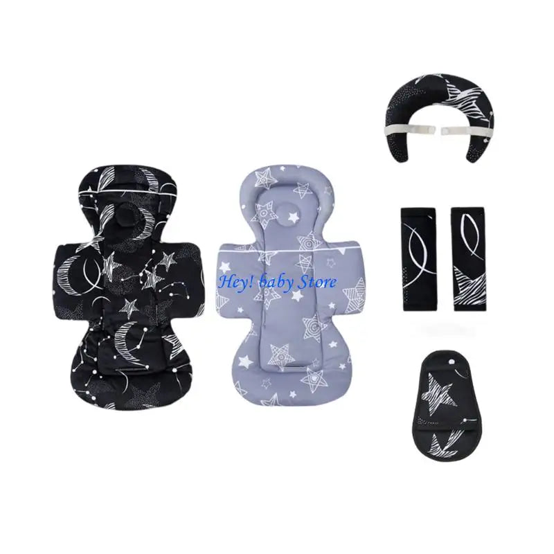 Universal Thickened Baby Stroller & Car Seat Liner Cushion