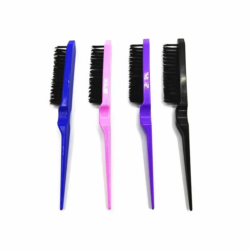 Wholesale Hair Comb 4 Colors Styling Tools Slim Line Teasing Back Combing 1 Pcs Professional Hair Brushes Peaceful Pleasures Health and Wellness