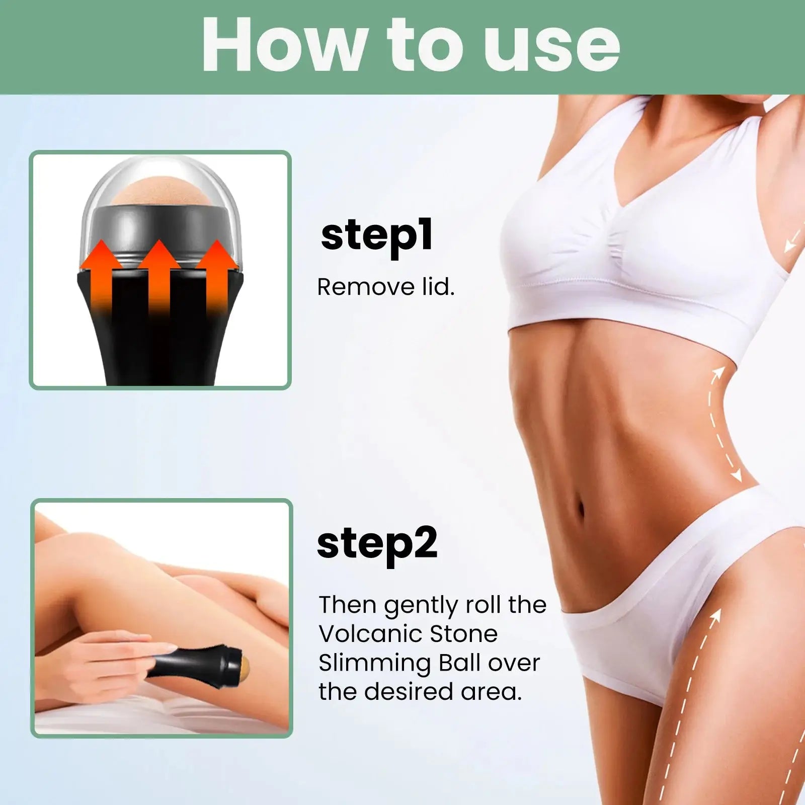 EELHOE Slimming Roller Cream for Weight Loss and Firming Peaceful Pleasures Health and Wellness