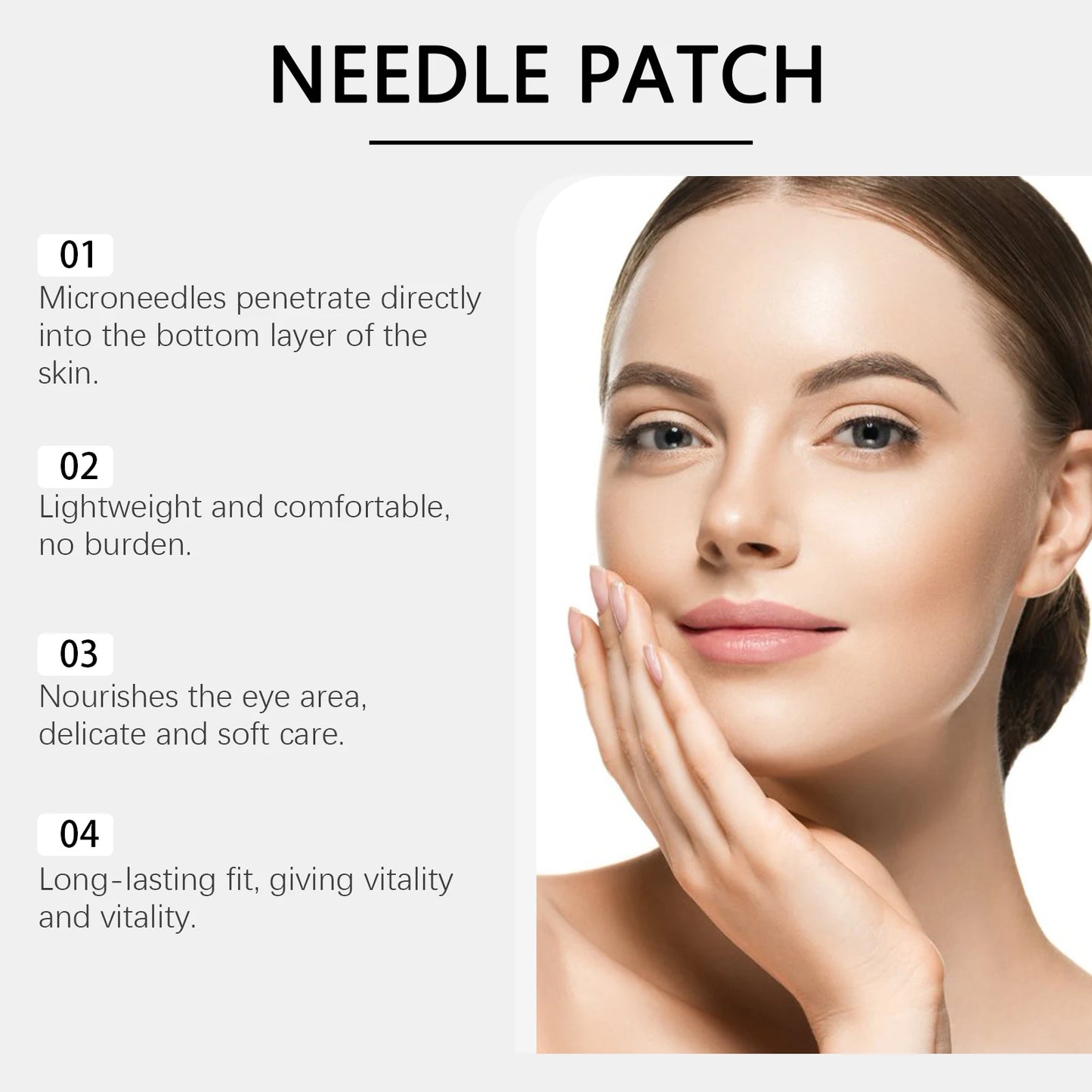 Microneedle Eye Patches – Retinol, Anti-Wrinkle & Dark Circles