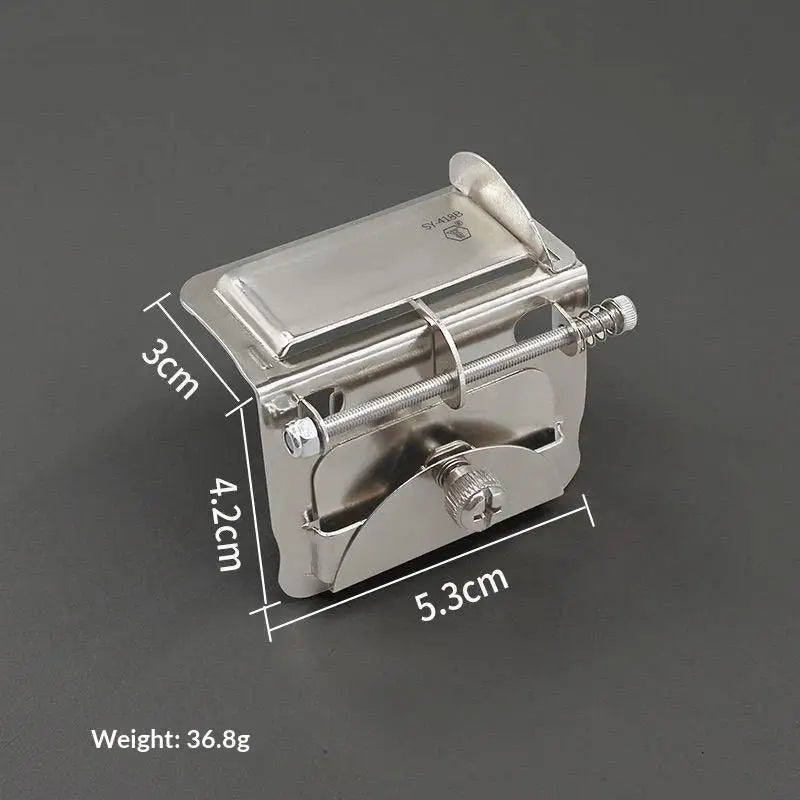 Adjustable Overlock Machine Gauge | Stainless Steel Sewing Guide Sewing Machine Accessory Peaceful Pleasures Health and Wellness