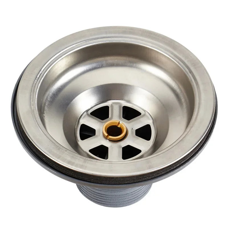 Stainless Steel Sink Drain Strainer & Waste Basket Plug