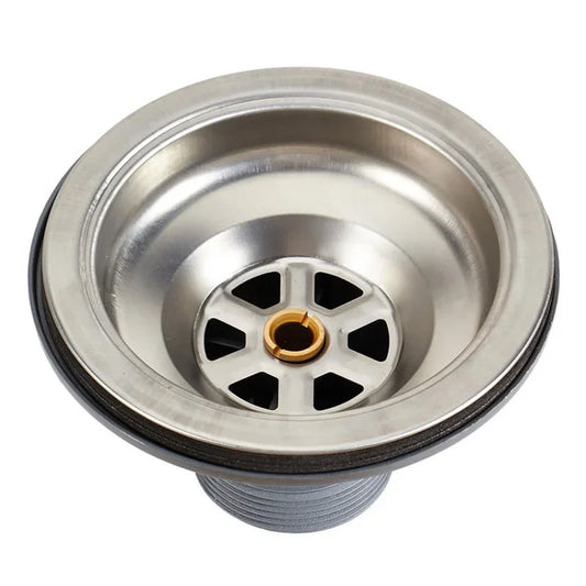 Stainless Steel Sink Drain Strainer & Waste Basket Plug Sink Drain Strainer Oasis Select