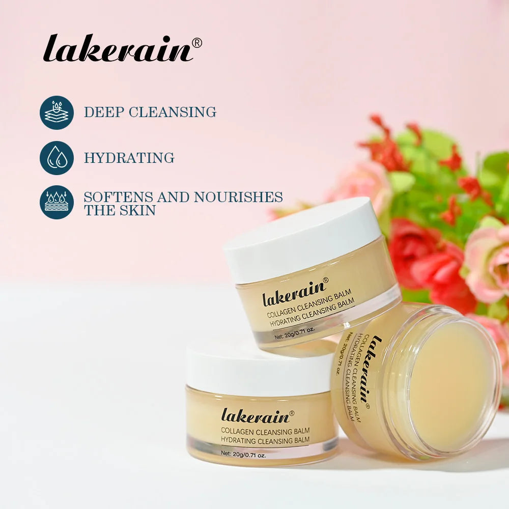 Lakerain Collagen Cleansing Balm – Makeup Remover & Hydrator