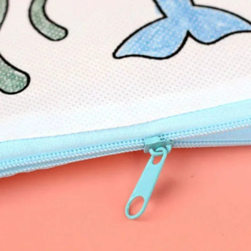 Non Woven Pen Bag DIY Coloring Stationery Kids Students Painting Toys