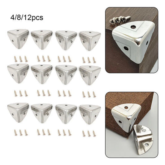 Metal Box Corner Protector Cosmetic Cases Wooden Suitcases Flight Peaceful Pleasures Health and Wellness