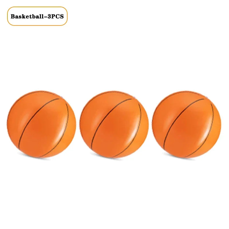 Inflatable Sports Balls Set – Football Basketball Baseball Party