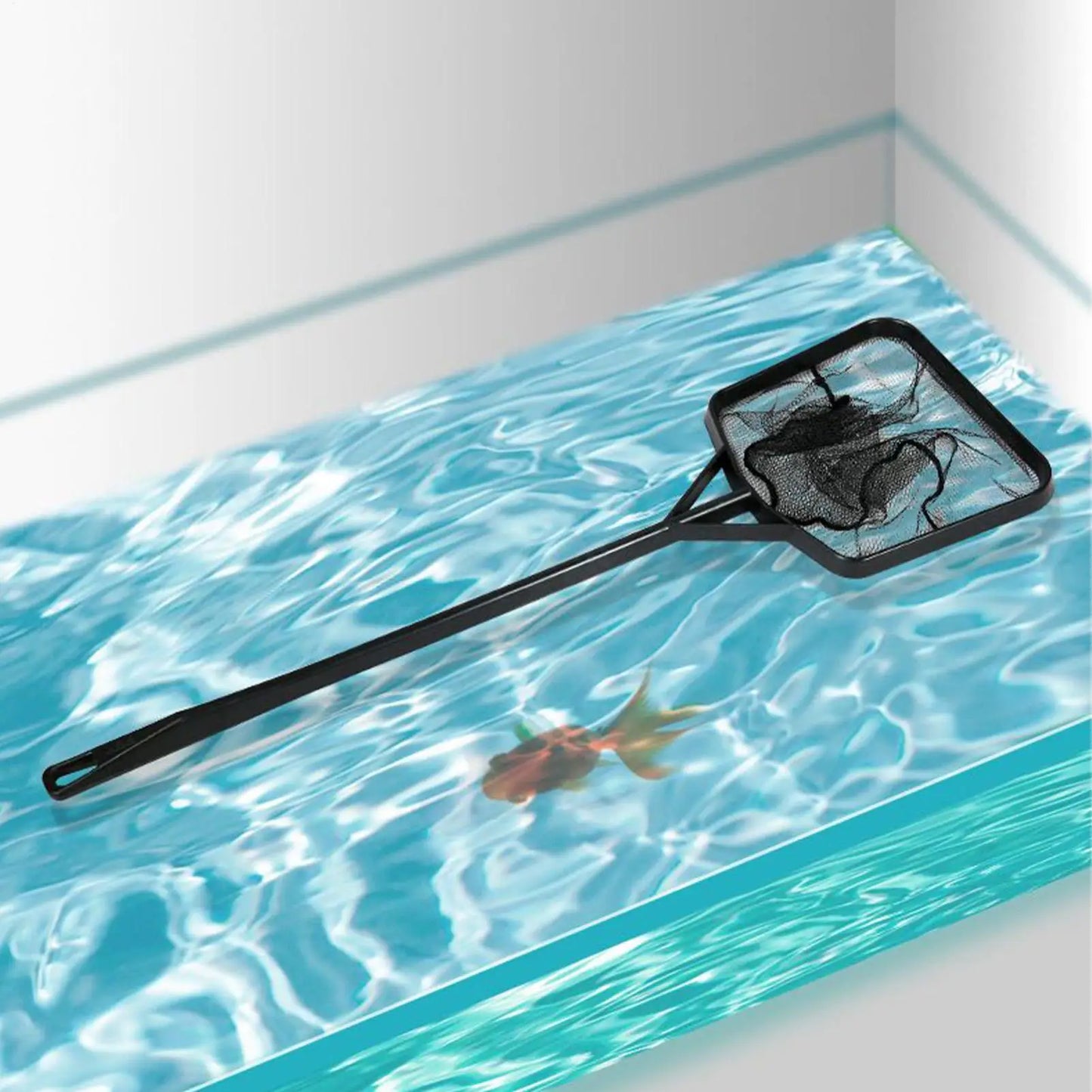 Portable Fish Net Long Handle | Aquarium & Pool Cleaning