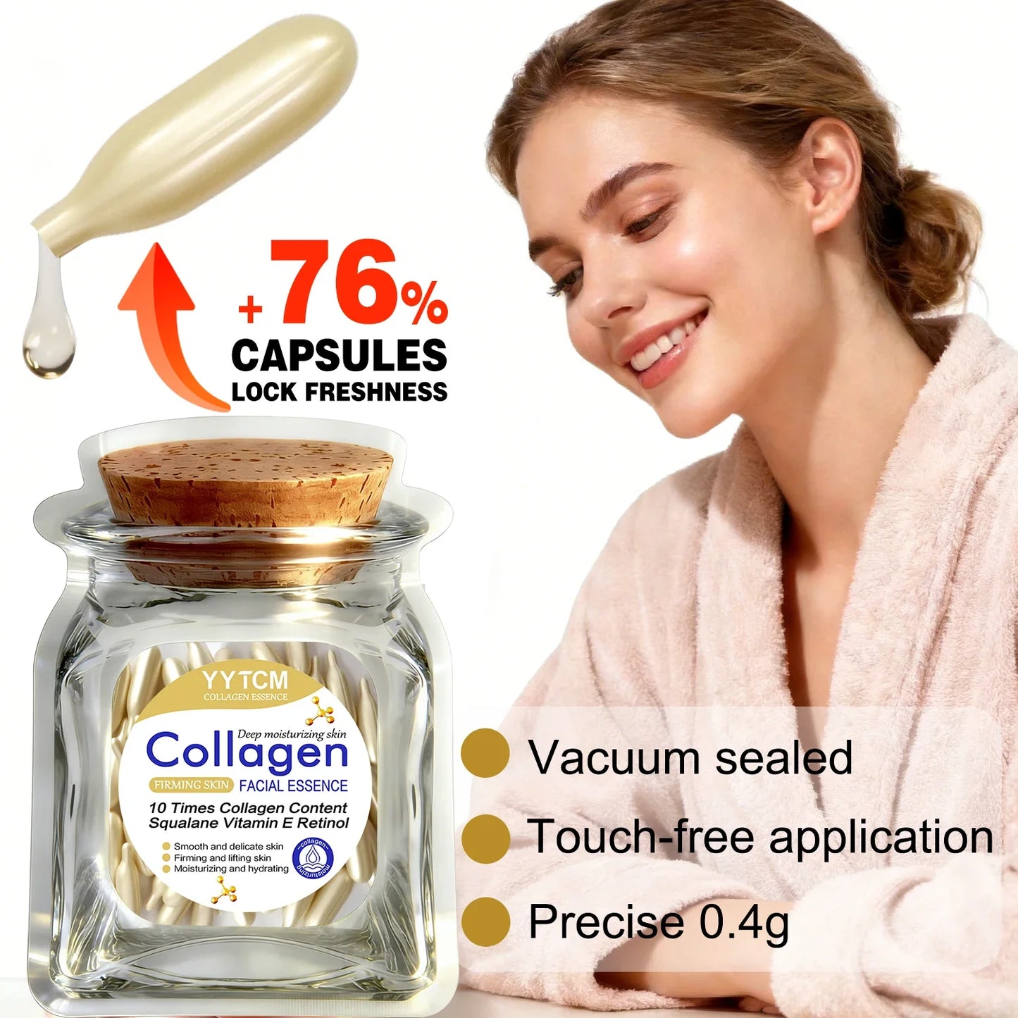 Collagen Firming Capsule Serum with Squalane & Retinol