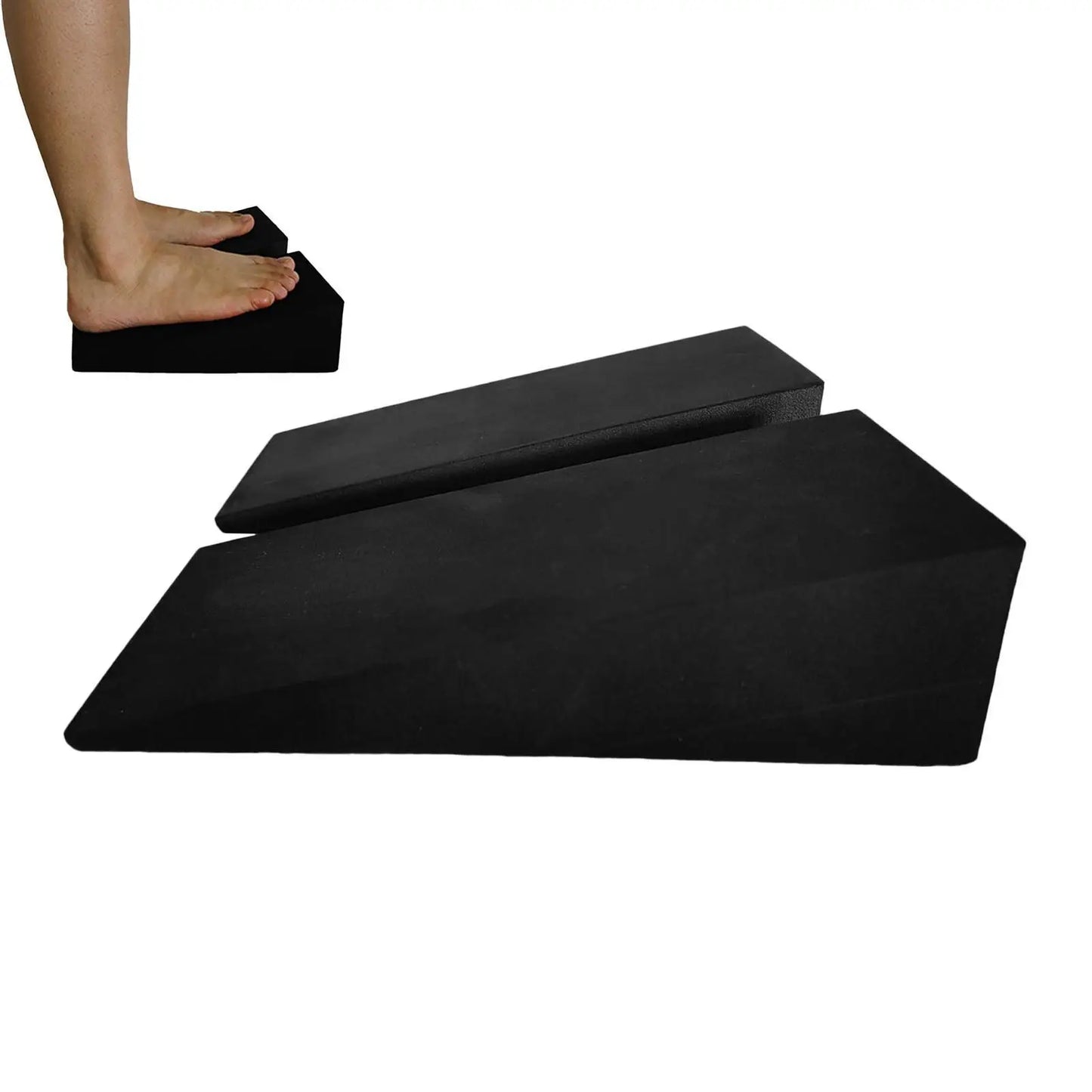 EVA Foam Squat Wedge Blocks – Yoga Slant Board Pair