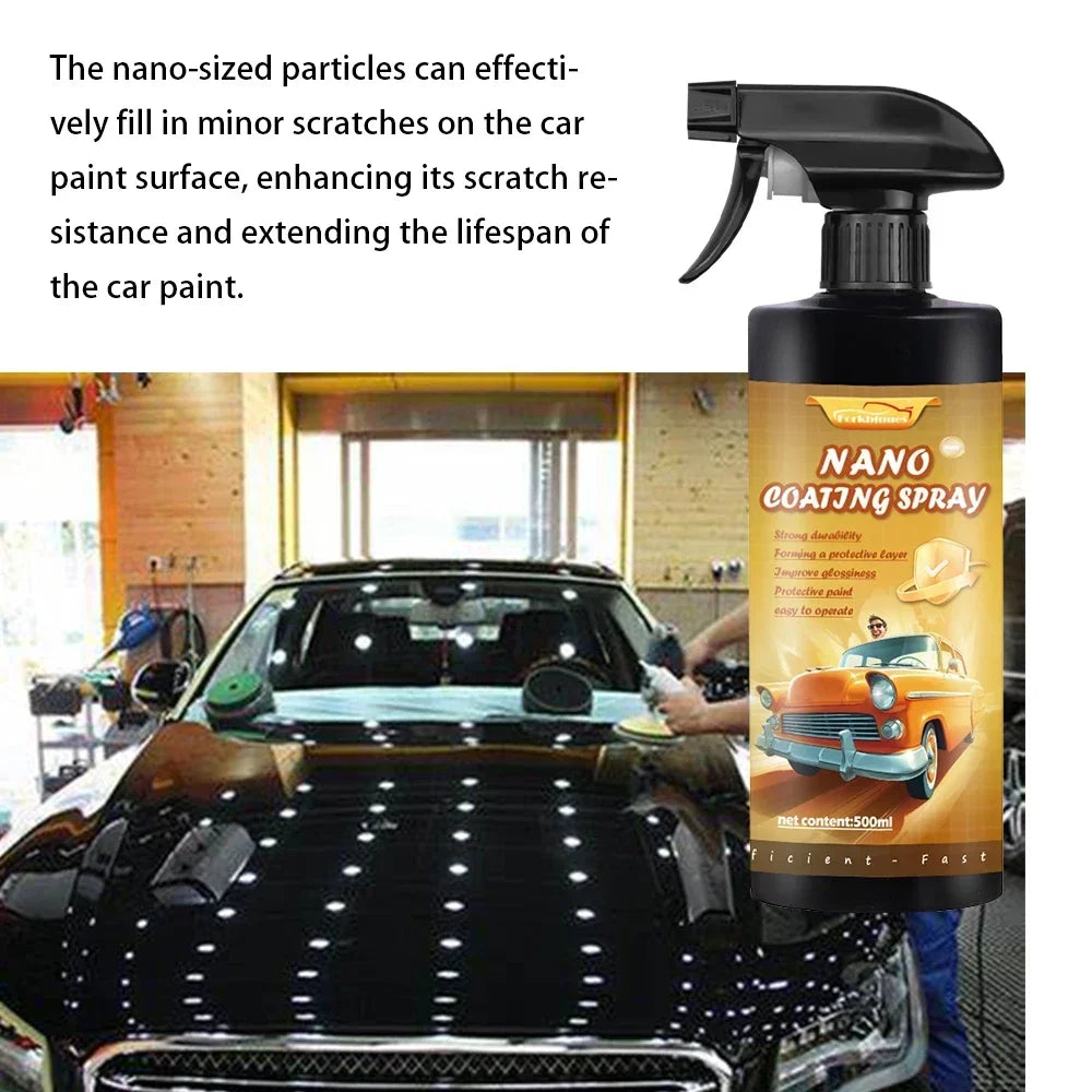 Car 500ML Hardness Car Detailing Ceramic Coating Products Ceramic Coating Nano Glass Plated Crystal Car Polish Peaceful Pleasures Health and Wellness
