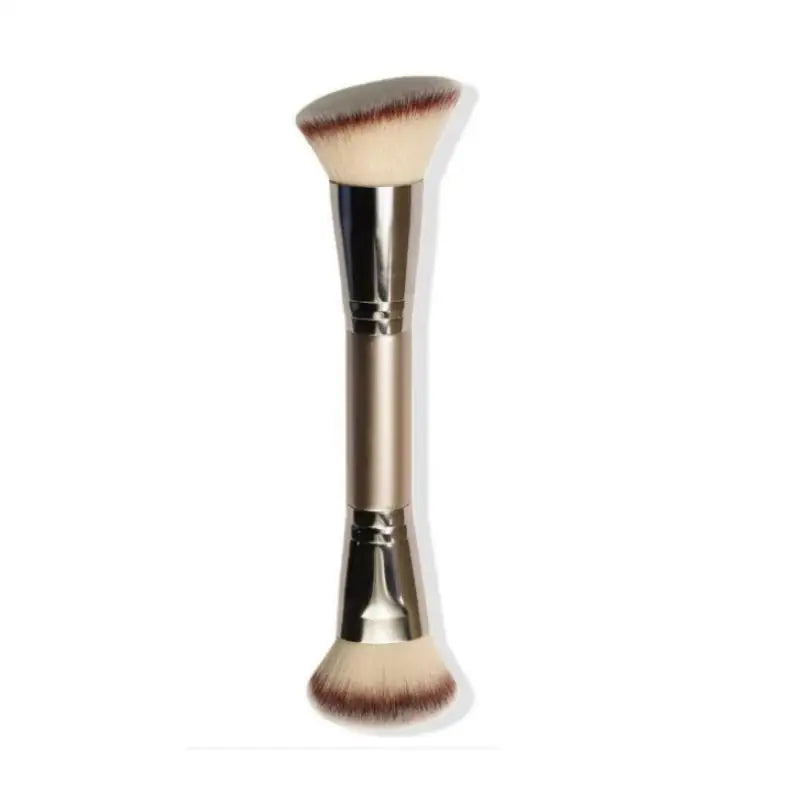 Dual-Ended Foundation Brush Double-Ended Powder Blush Concealer Brush Contour Brush Blush Brush Makeup Brush Professional Peaceful Pleasures Health and Wellness A