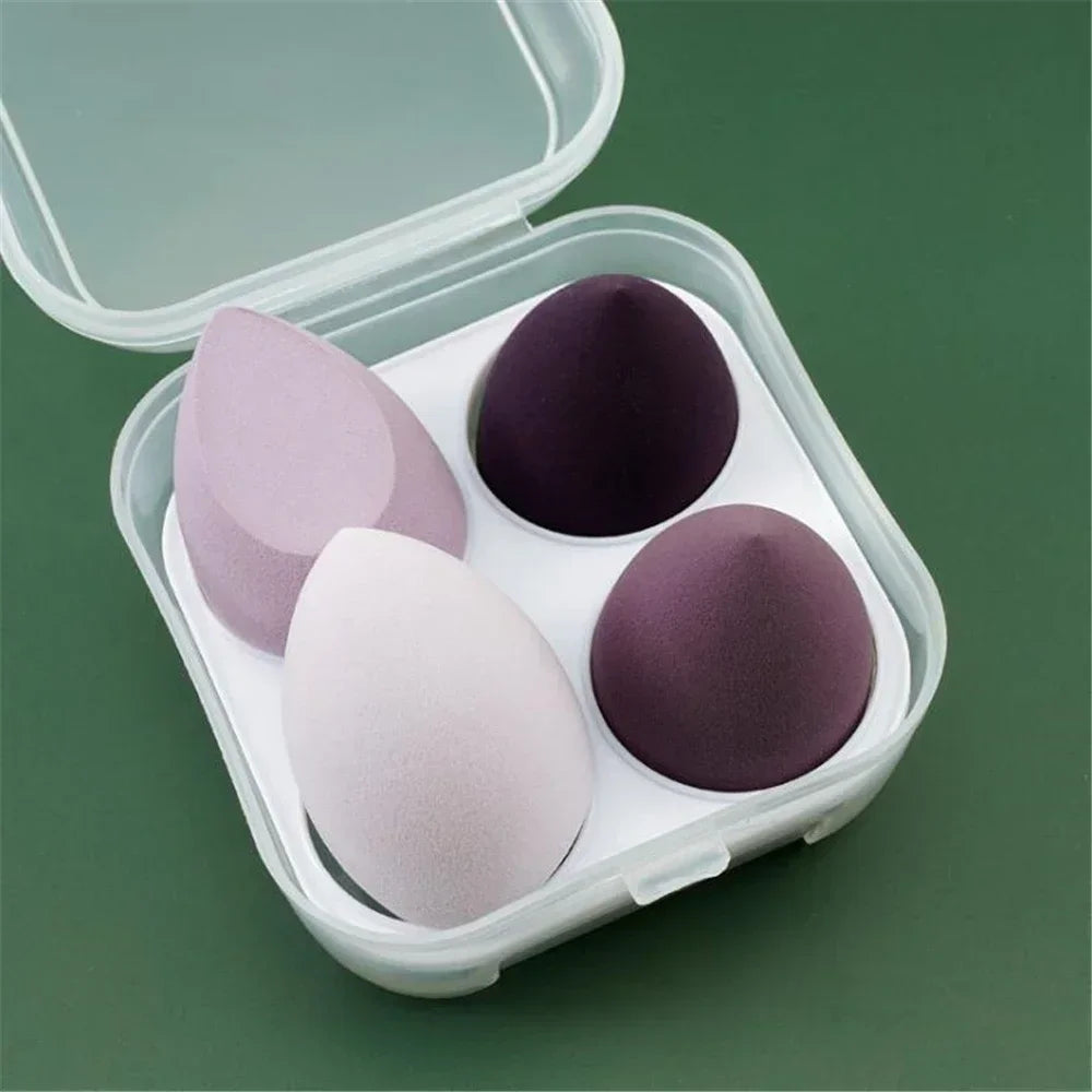 Makeup Blender Tools for Face Beauty, Foundation Cream, Concealer, 4pcs Set Peaceful Pleasures Health and Wellness