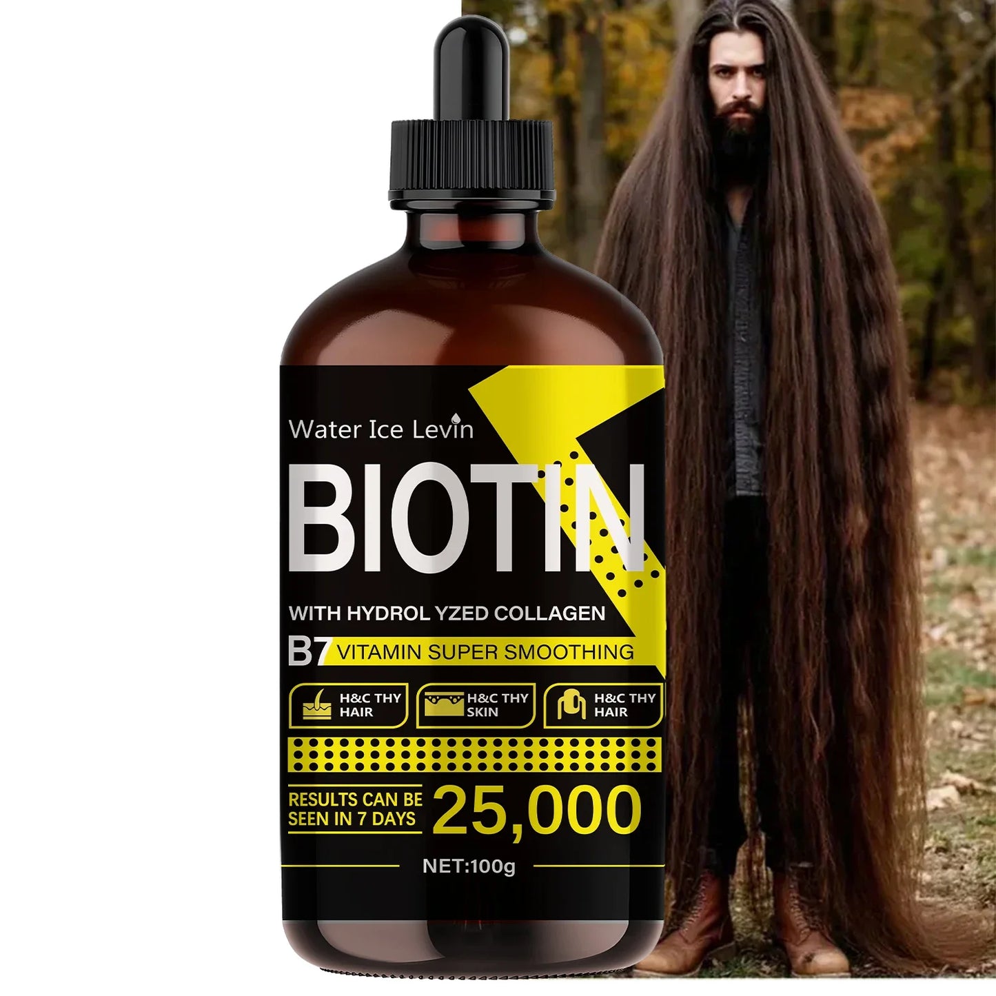 Biotin Hair Oil – Liquid Vitamins for Shine & Hair Care