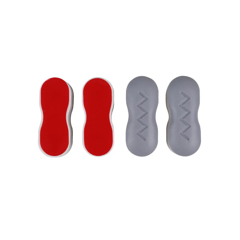 4-Pack Toilet Seat Bumper Pads – Non-Slip Adhesive Cushions