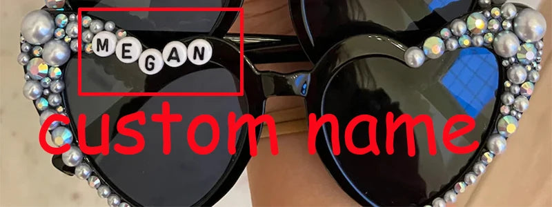 Personalized Bride Sunglasses | Bachelorette & Wedding Gift Personalized Party Sunglasses Peaceful Pleasures Health and Wellness custom name message us the name