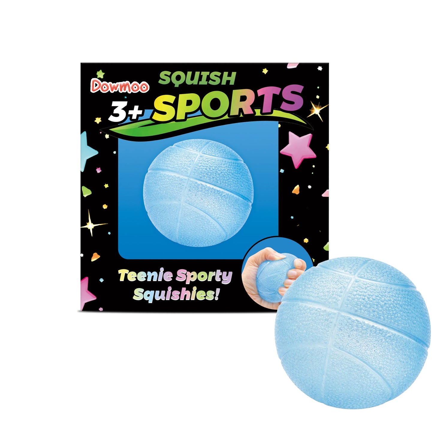 Sport Squishy Stress Ball – Football, Basketball & Rugby