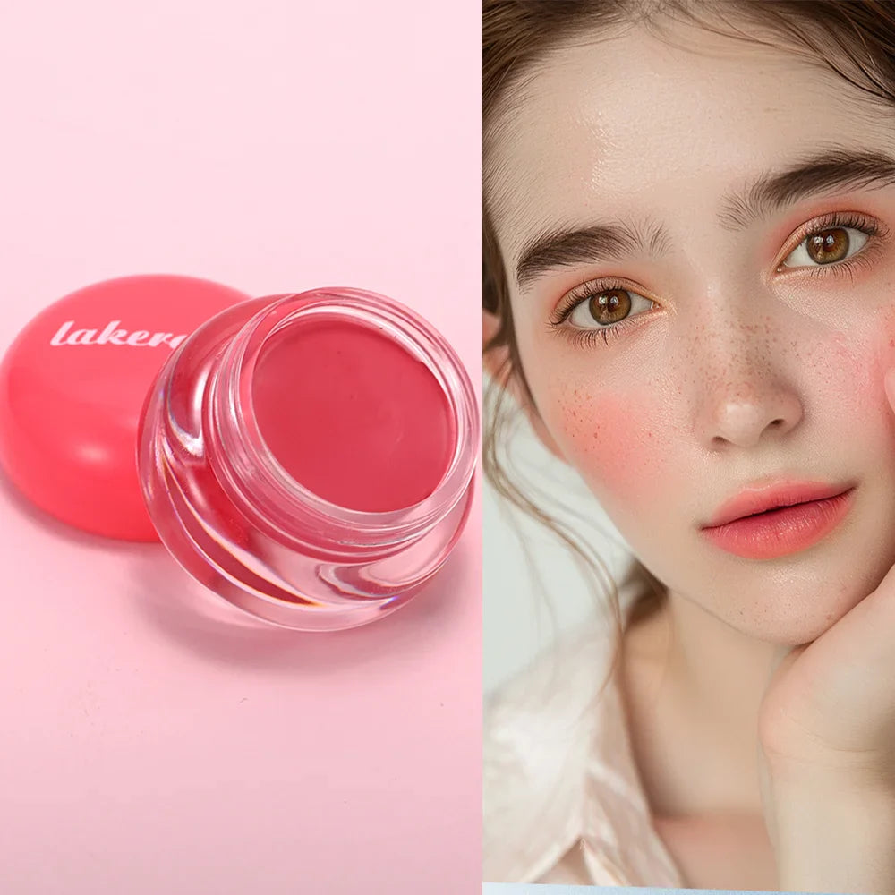 Lakerain Lip & Cheek Pudding Pot – Soft Matte Blush 6.5g