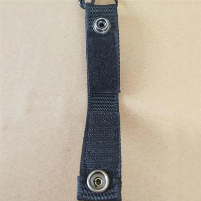 Tactical Spring Lanyard with Steel Wire Core Anti Lost Keychain for Outdoor Tools Flashlight and Gear Attachment Peaceful Pleasures Health and Wellness