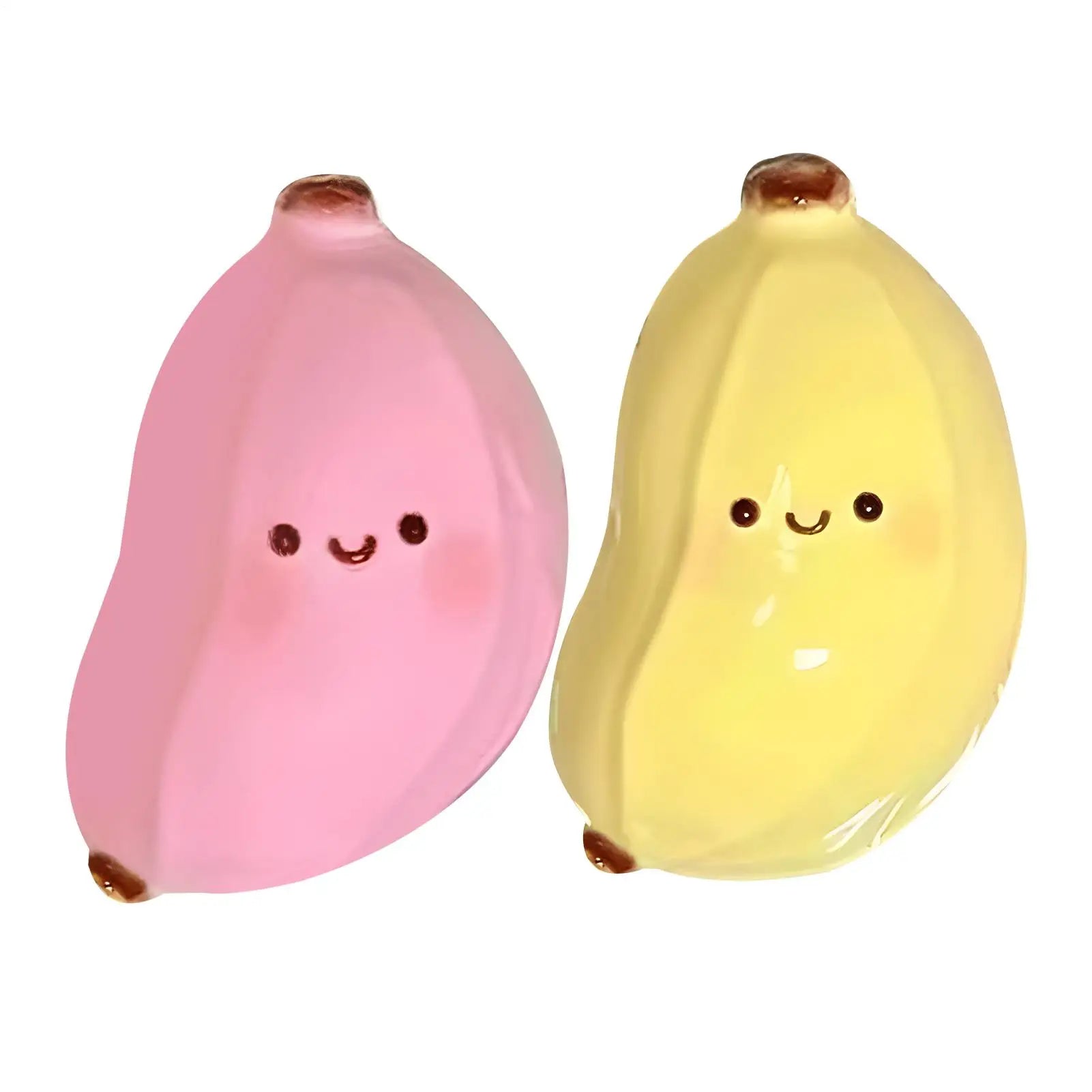 Soft Banana Squeeze Fidget Sensory Toy for Kids & Adults Squeeze Fidget Toy Peaceful Pleasures Health and Wellness