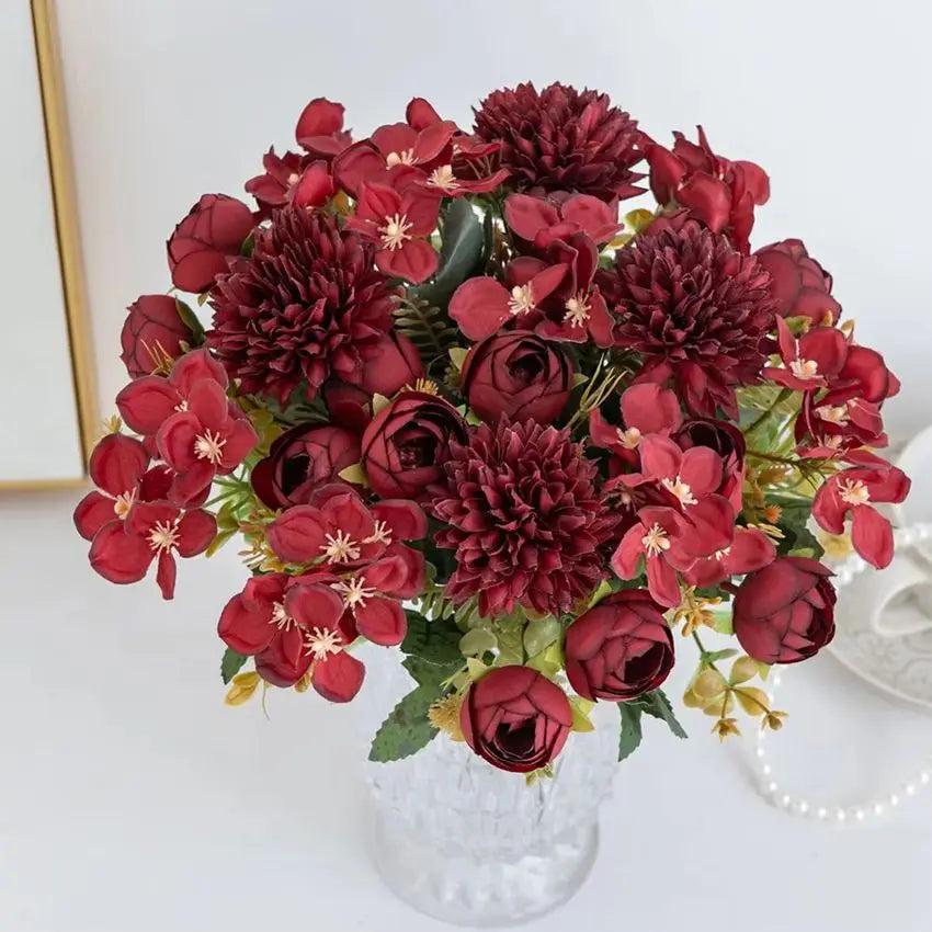 Artificial Silk Hydrangea Ball Flowers – Wedding & Home Decor
