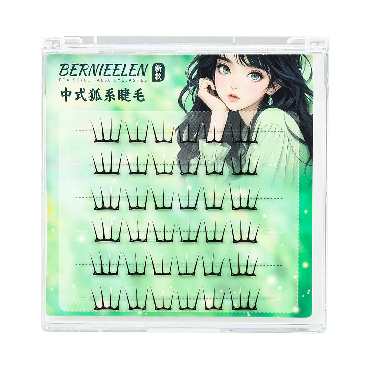 Korean Glue-Free False Eyelash Clusters | C Curl 10-12mm