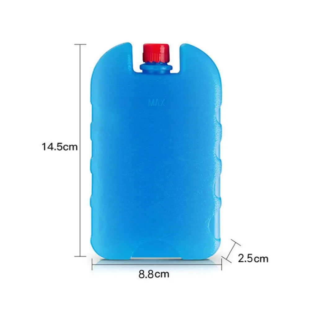 1/2/3PCS Durable PE Ice Box Refrigeration Keep Fresh Ice Crystal Box Reusable Fresh Ice Board Peaceful Pleasures Health and Wellness 1