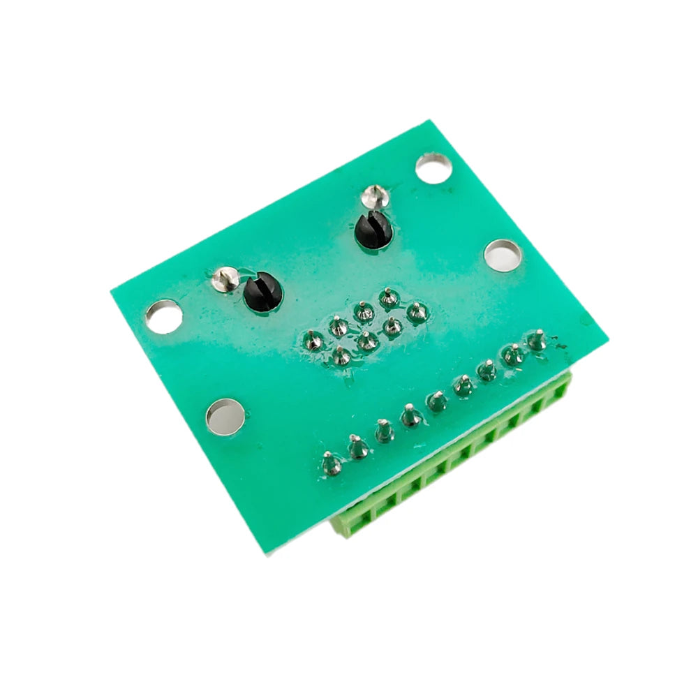 RJ45 Female to 2.54mm Pitch Terminal Adapter Board RJ45 Ethernet Port to KF128-9P Screw Terminal Breakout Board for PCB Peaceful Pleasures Health and Wellness